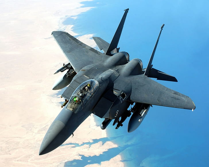 F-15 Eagle, F-15 Strike Eagle, McDonnell Douglas F-15 Eagle, F-15, HD tapet