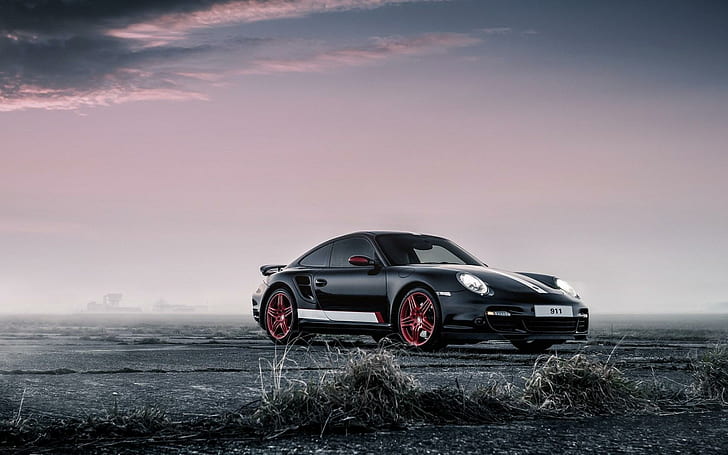 Porsche 911 Wheels Tuning Mobil, porsche, roda, tuning, Wallpaper HD
