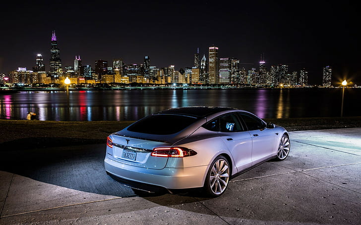 Tesla S, carro, veículo, Tesla Motors, HD papel de parede