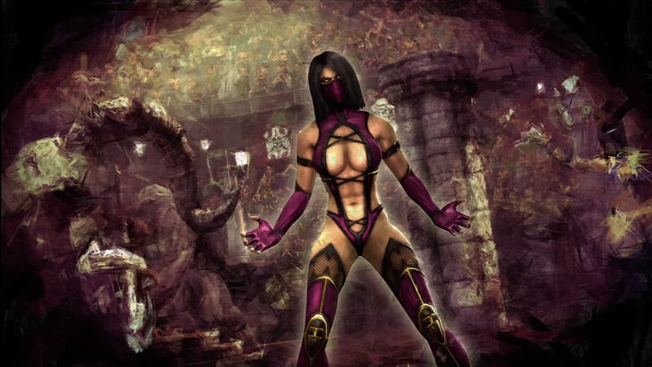 2011 Mileena Mileena MK-2011 Videogiochi Mortal Kombat HD Art, 2011, Mortal Kombat, MK, Mileena, Sfondo HD