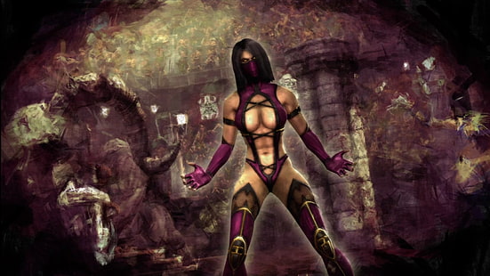 2011 Mileena Mileena MK-2011 Video Games Mortal Kombat HD Art , 2011, Mortal Kombat, MK, Mileena, HD wallpaper HD wallpaper