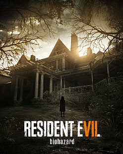 Resident Evil Biohazard плакат, Resident Evil, плакат, видео игри, Resident Evil VII, жител зло 7, HD тапет HD wallpaper