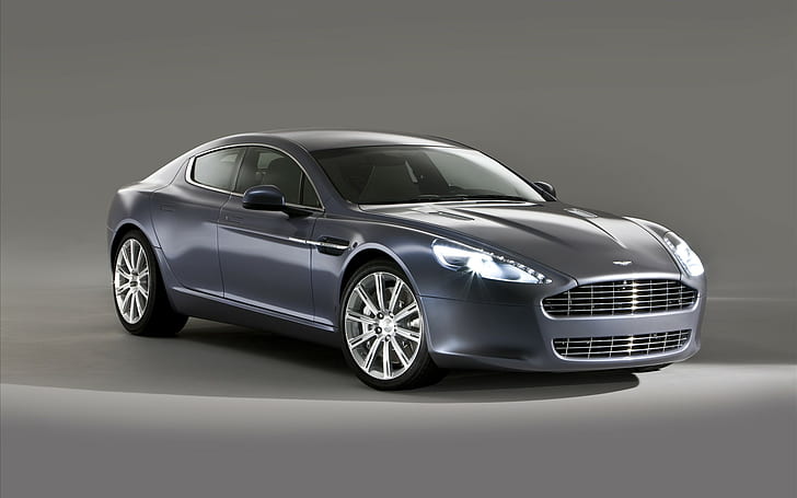Aston Martin Rapide Car, gray sedan, aston, martin, rapide, HD wallpaper