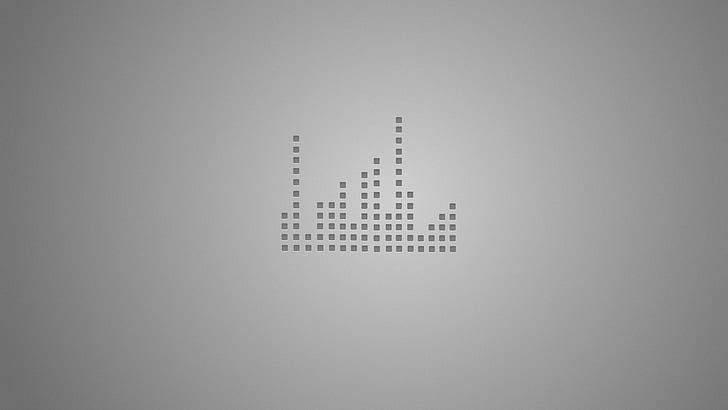 bars minimalism audio spectrum, HD wallpaper