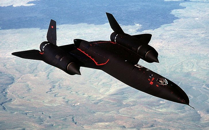 Aviones militares, Lockheed SR-71 Blackbird, Fondo de pantalla HD