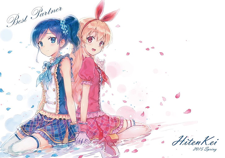 Anime Mädchen, blond, HD-Hintergrundbild