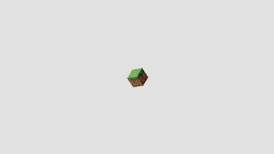 Minecraft, cube, Fond d'écran HD HD wallpaper