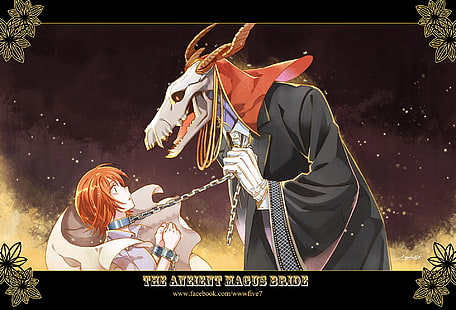 Anime, The Ancient Magus 'Bride, Chise Hatori, Elias Ainsworth, Mahoutsukai no Yome, Sfondo HD HD wallpaper