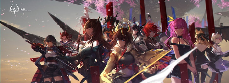 Pixiv Fantasia, swd3e2, anime girls, original characters, HD wallpaper