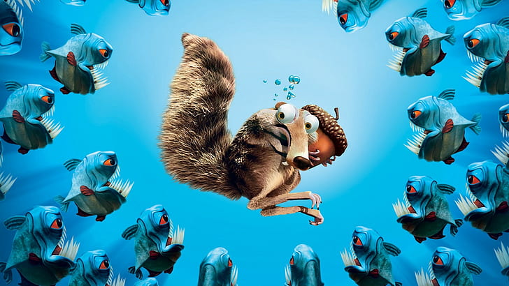 Ice Age: The Meltdown, Ice Age, Scrat, Tapety HD