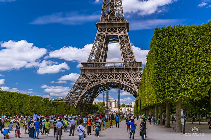 Menara Eiffel, Paris, menara eiffel, Paris, Menara Eiffel, Paris, NEX 6, Sigma, Perjalanan, Île-de-France, Paris - Prancis, Perancis, Tempat terkenal, Eropa, menara, arsitektur, pariwisata, Adegan urban, kota,turis, Destinasi perjalanan, Budaya Prancis, monumen, Cityscape, biru, Wallpaper HD