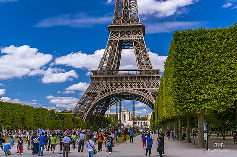 Menara Eiffel, Paris, menara eiffel, Paris, Menara Eiffel, Paris, NEX 6, Sigma, Perjalanan, Île-de-France, Paris - Prancis, Perancis, Tempat terkenal, Eropa, menara, arsitektur, pariwisata, Adegan urban, kota,turis, Destinasi perjalanan, Budaya Prancis, monumen, Cityscape, biru, Wallpaper HD HD wallpaper