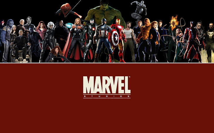 Fond d'écran Marvel Heroes, Marvel Comics, héros, Fond d'écran HD