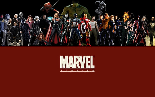 마블 히어로즈 바탕 화면, Marvel Comics, 히어로, HD 배경 화면 HD wallpaper