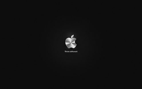 Logo Apple, Apple, carta da parati, metallizzata, marca, iMac, Sfondo HD HD wallpaper