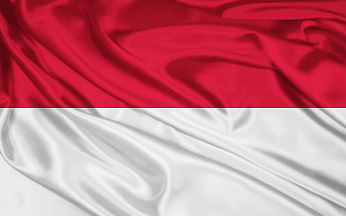 Bandeira, Símbolos, Cores, Materiais, Listras, Cor, Indonésia, HD papel de parede HD wallpaper