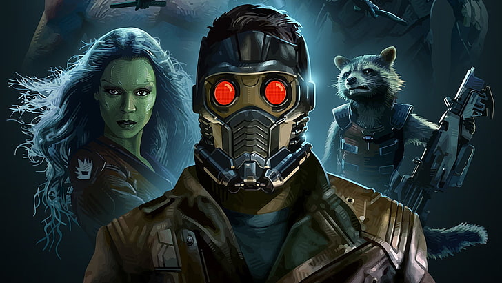 Guardians of the Galaxy wallpaper, Marvel, Movie, Guardians Of The Galaxy, HD wallpaper