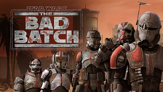  star wars bad batch, Star Wars, bad batch, clone trooper, TV Series, HD wallpaper HD wallpaper