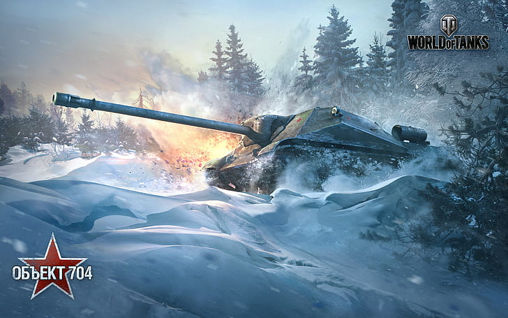World of Tanks, Panzer, Obj.704, Объект 704, Wargaming, Videospiele, HD-Hintergrundbild