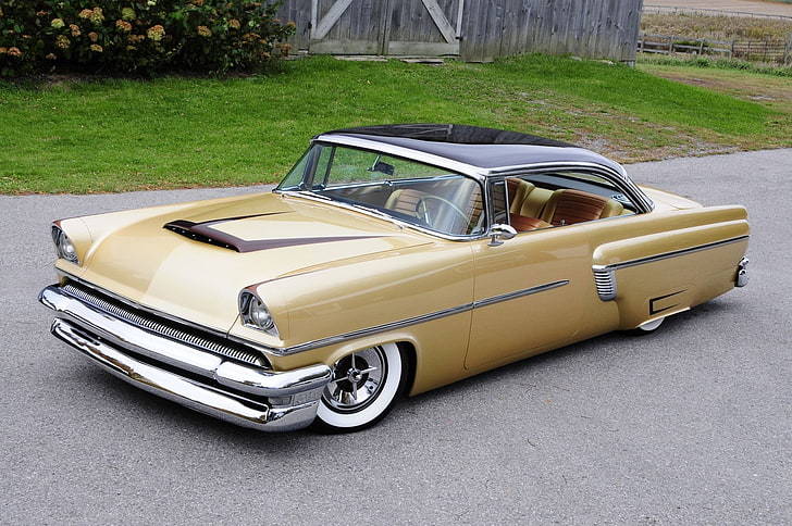 1956, cars, classic, custom, mercury, mild, modified, HD wallpaper