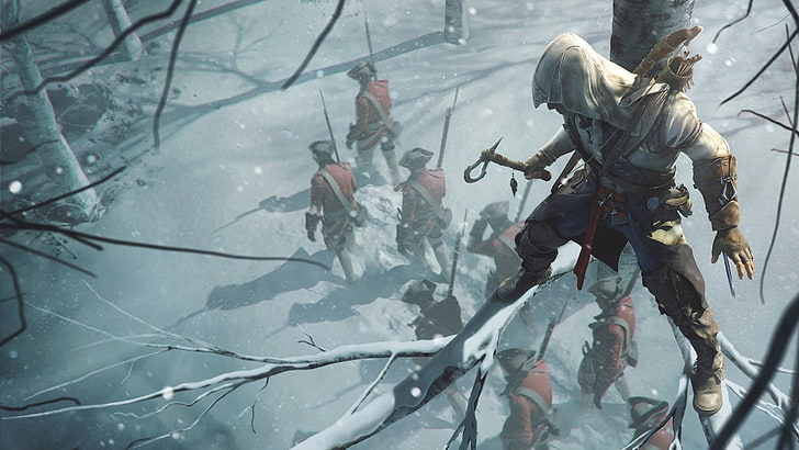 Assassin's Creed, Assassin's Creed III, video game, Wallpaper HD