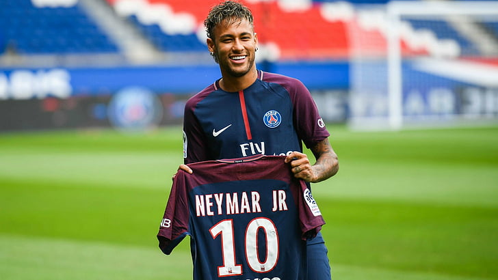 Calcio, Neymar, brasiliano, Parigi Saint-Germain F.C., Sfondo HD
