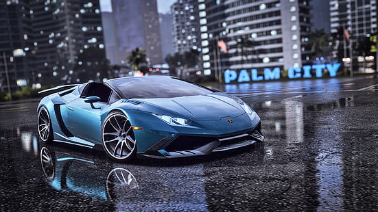 Need for Speed, Need for Speed ​​Heat, Lamborghini, HD-Hintergrundbild HD wallpaper