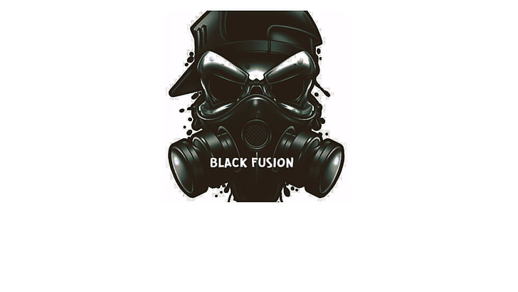 Carta da parati Black Fusion, anonimo, hacker, Sfondo HD