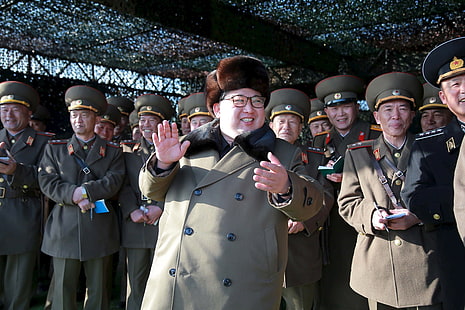 人々、帽子、北朝鮮、朝鮮民主主義人民共和国、独裁者、キム・ジョンウン、独裁、全体主義、チュチェ、 HDデスクトップの壁紙 HD wallpaper