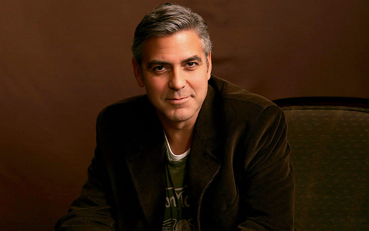 George Clooney - Amazing look, Hollywood Celebrities, Male celebrities, handsome male celebrities wallpapers, george clooney wallpapers, HD wallpaper