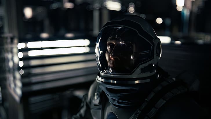 Interstellar (ภาพยนตร์) ภาพยนตร์ ภาพนิ่งภาพยนตร์ Matthew McConaughey นักแสดง ผู้ชาย ชุดอวกาศ คริสโตเฟอร์ โนแลน, วอลล์เปเปอร์ HD
