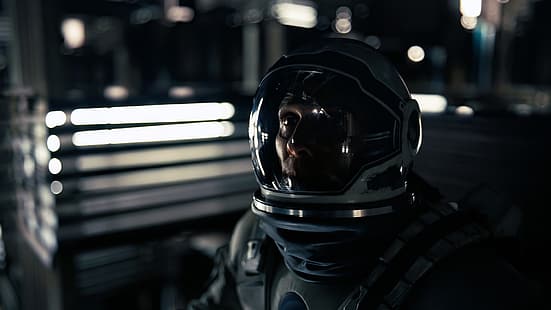 Interstellar (فيلم) ، أفلام ، لقطات أفلام ، ماثيو ماكونهي ، ممثل ، رجال ، بدلة فضاء ، كريستوفر نولان، خلفية HD HD wallpaper