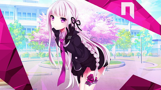 Anime, Anime Girls, Danganronpa, Kirigiri Kyouko, HD-Hintergrundbild HD wallpaper