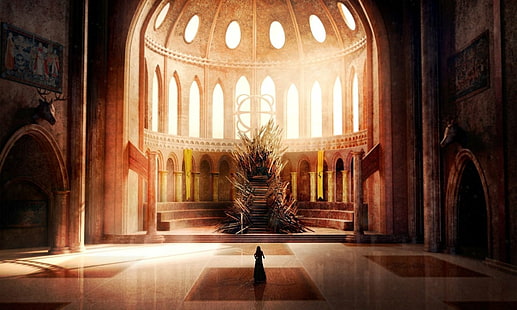 Serie TV, Game of Thrones, A Song of Ice and Fire, Iron Throne, Sfondo HD HD wallpaper