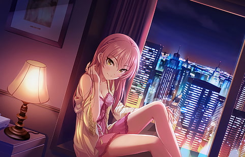 Anime, The Idolmaster: Cinderella Girls Starlight Stage, Mika Jougasaki, HD wallpaper HD wallpaper