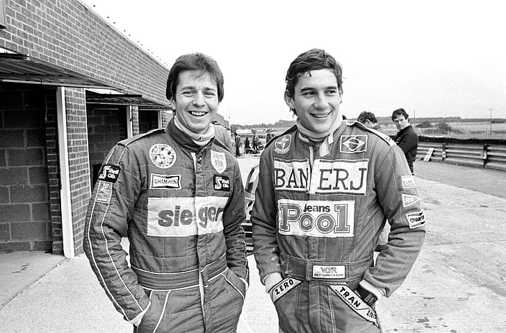 Inggris, Ayrton Senna, Norfolk, olahraga ekstrem, Martin Brundle, Snetterton, Wallpaper HD