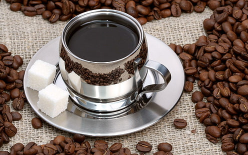 Schwarzer Kaffee Hohe Auflösung, Getränke, schwarz, Kaffee, hoch, Auflösung, HD-Hintergrundbild HD wallpaper