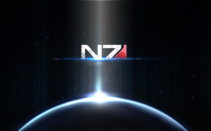 4K, Mass Effect, N7, Sfondo HD