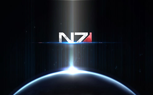 4K, Mass Effect, N7, HD тапет HD wallpaper