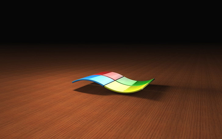 Microsoft logo illustration, windows 7, logo, operating system, multi-colored, HD wallpaper
