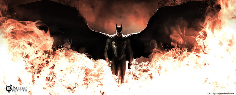 Бэтмен, произведение искусства, HD, художник, цифровое искусство, Deviantart, супергерои, HD обои HD wallpaper