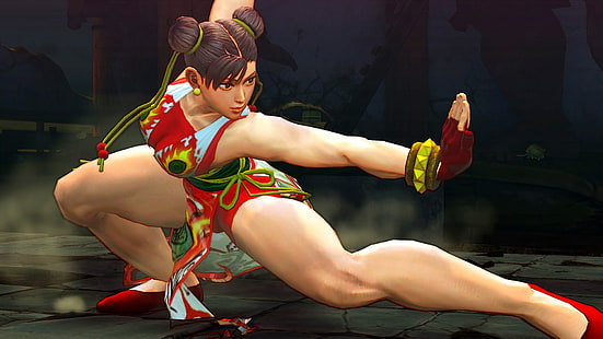 Chun Li Spiel Chujn Li Videospiele Street Fighter HD Art, Spiel, Screenshot, Chun Li, SSF4, Super Street Fighter 4, HD-Hintergrundbild HD wallpaper