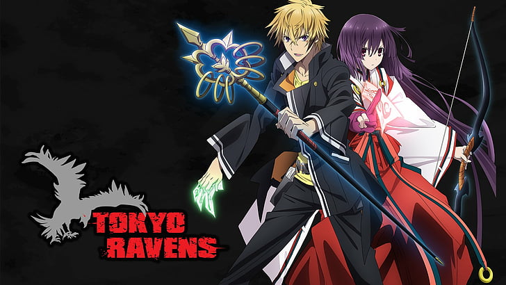 Anime, Tokyo Ravens, Harutora Tsuchimikado, Natsume Tsuchimikado, วอลล์เปเปอร์ HD