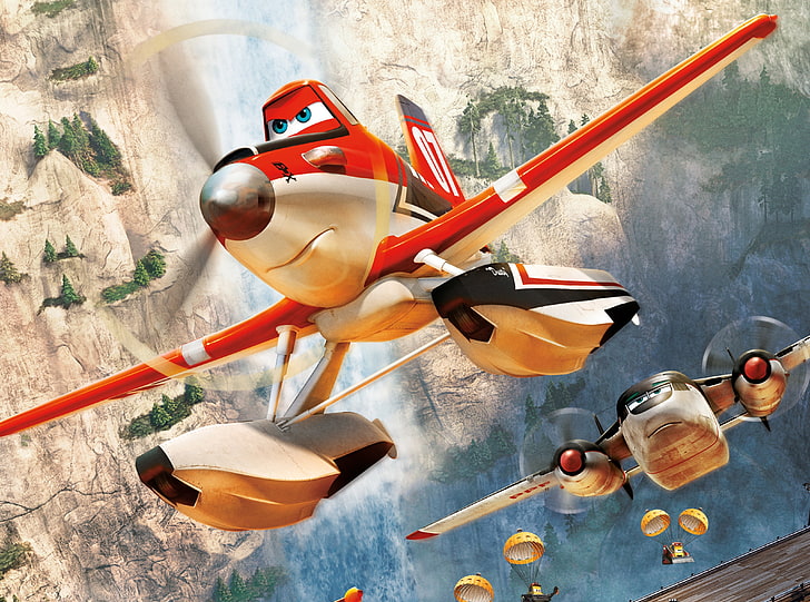 เครื่องบินดับเพลิงและกู้ภัย 2HD วอลล์เปเปอร์ 14 HD วอลล์เปเปอร์ภาพยนตร์ Disney Plane การ์ตูนอื่น ๆ ไฟไหม้ภาพยนตร์ช่วยเหลือเครื่องบินภาพยนตร์ 2014, วอลล์เปเปอร์ HD