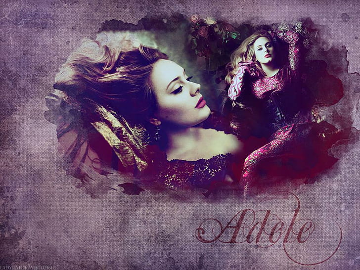 Adele classic, adele, music, single, celebrity, celebrities, girls, hollywood, women, female singers, HD wallpaper