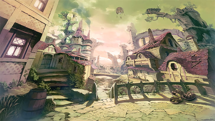 Atelier, PlayStation 3, PS Vita, Atelier Escha и Logy: Alchemists of the Dusk Sky, HD тапет