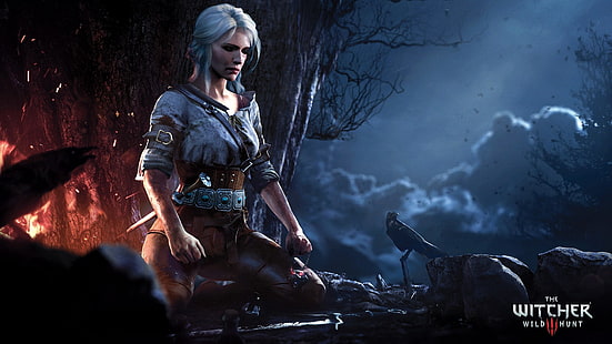 The Witcher Wild Hunt Hintergrundbild, Videospiele, The Witcher 3: Wild Hunt, Grafik, Ciri, PC-Spiele, Cirilla Fiona Elen Riannon, The Witcher, HD-Hintergrundbild HD wallpaper