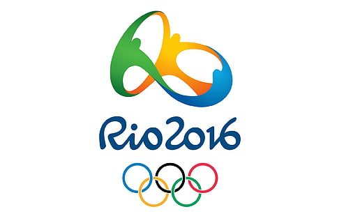 Wallpaper HD Tema Olimpiade Rio 2016 02, logo Rio 2016, Wallpaper HD HD wallpaper