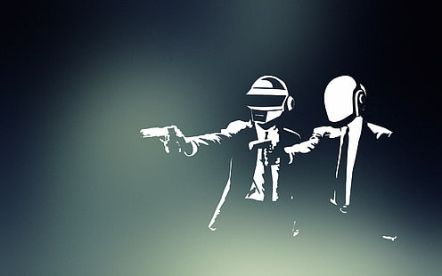 Daft Punk, Криминальное чтиво, Daft Punk, Криминальное чтиво, HD обои HD wallpaper