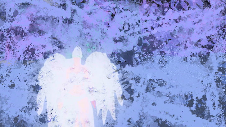 Abstract, Colors, Angel, Guild Wars 2, HD wallpaper